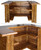 Adirondack Teak Bar Set of 5 (KIT) Close Up Image