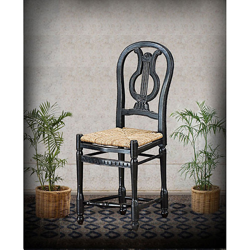 Lyre Counter Stool    BK