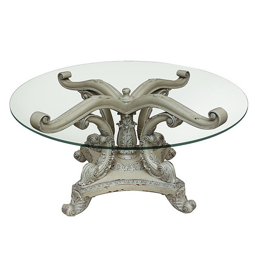 Anglia Glass Table 72 inch  Round PM (KIT)