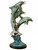 Friends Three Jumping Dolphins on Marble Base 23 Inches Tall Room Scene