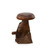 Old Growth Teak Root Bar Stool Close Up Image