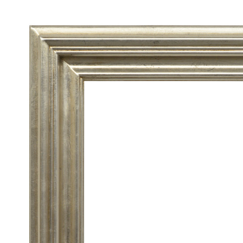Open Woods Frame 30x30 Silver Finish
