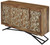 The Brass Scroll Mango Credenza 68 Inches Room Scene