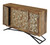 The Brass Scroll Mango Credenza 68 Inches Close Up Image