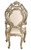 Platine Rococo Dining Arm Chair Room Scene