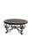 Peruvian Iron Round Coffee Table