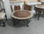 Peruvian Iron Round Coffee Table Room Scene