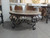 Peruvian Iron Round Coffee Table Close Up Image