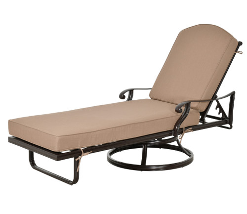 Savannah Swivel Chaise Lounge Close Up Image