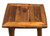 Adirondack Teak Counter Stool Close Up Image