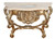 Platine Hand Carved Vanity  w Sink and Creama Marfil Marble Room Scene