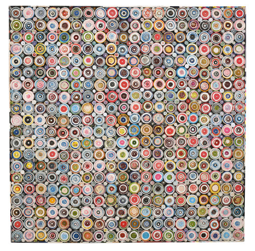 Quilled Coiled Wall Art 40 X 40 Inches