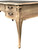 Natural Mahognay Large Chippendale Writing Desk Close Up Image