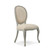 Mystique Gray Mahogany Casual Dining Side chair Room Scene