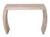Mountain Studios Curved All Natural Slab Console Table