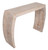 Mountain Studios Curved All Natural Slab Console Table Close Up Image