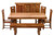 Cinnamon Amber Sideboard Room Scene