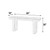 Cinnamon Amber Console Table Close Up Image
