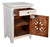 Carved Lace Harlow Side Cabinet Close Up Image