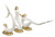 Sirens of the Sea Mermaid Statues Set of 3 Close Up Image