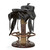 New Saddle Counter Stool Close Up Image