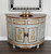 Blue Peruvian Copper Top Serena Bathroom Vanity 48W Room Scene