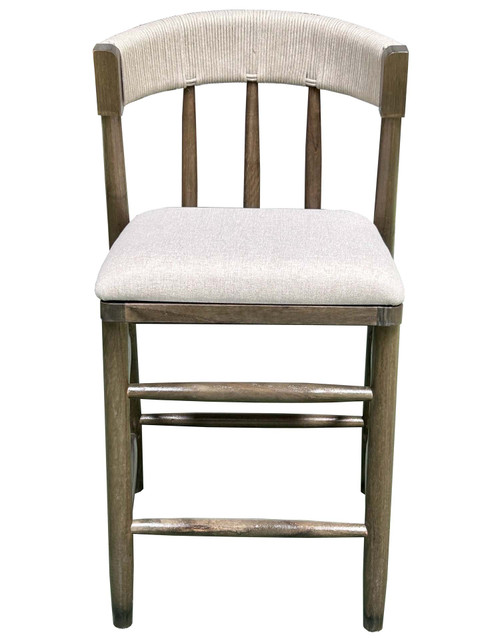 Alto Back Counter Stool Brown