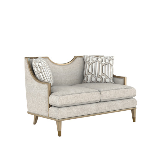 161 - Intrigue  Collection Transitional  HARPER QUARTZ LOVESEAT