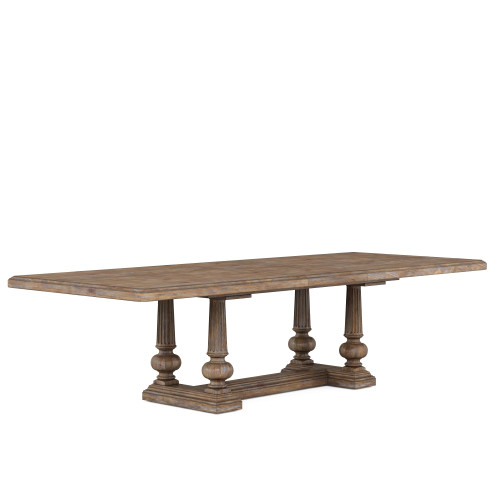 277 - Architrave  Trestle Dining Table Close Up Image