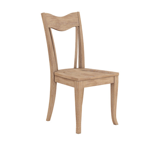 288 - Post Side Chair-Wood seat Close Up Image