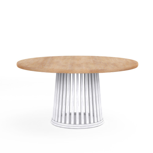 288 - Post Round Dining Table Close Up Image