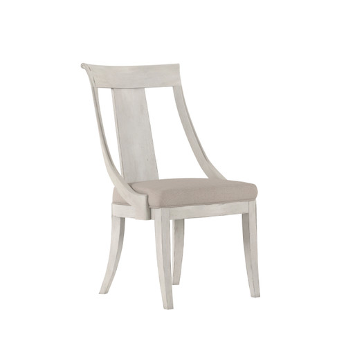 321 - Alcove Side Chair (Washed Birch) Close Up Image
