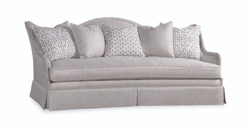 513 - Ava  Collection New Traditional  Grey-Sofa
