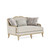 754 - ASSEMBLAGE Uph  Collection   ASSEMBLAGE Quartz Loveseat