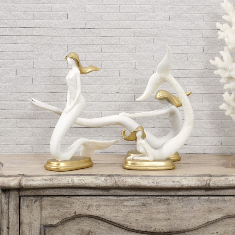 Sirens of the Sea Mermaid Statues Set of 3