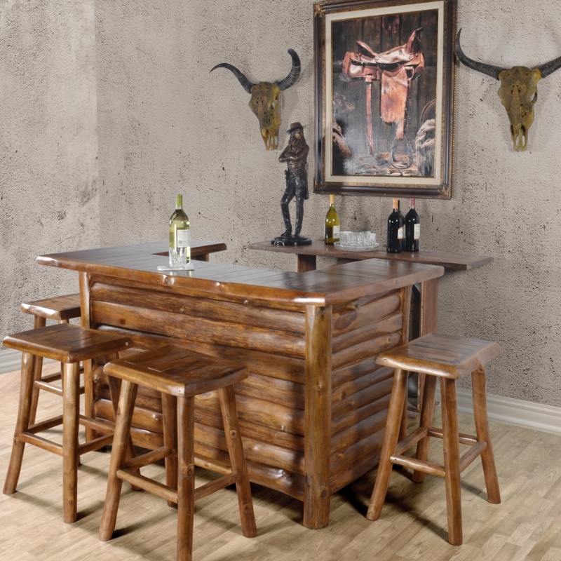 Adirondack Teak Bar Set of 5 (KIT)
